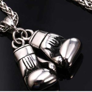 New boxing glove necklace